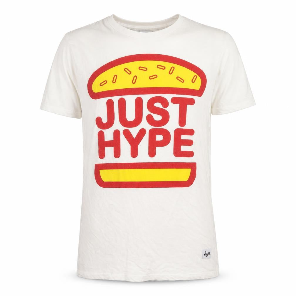 Mens UK Size S Hype White  T-Shirt