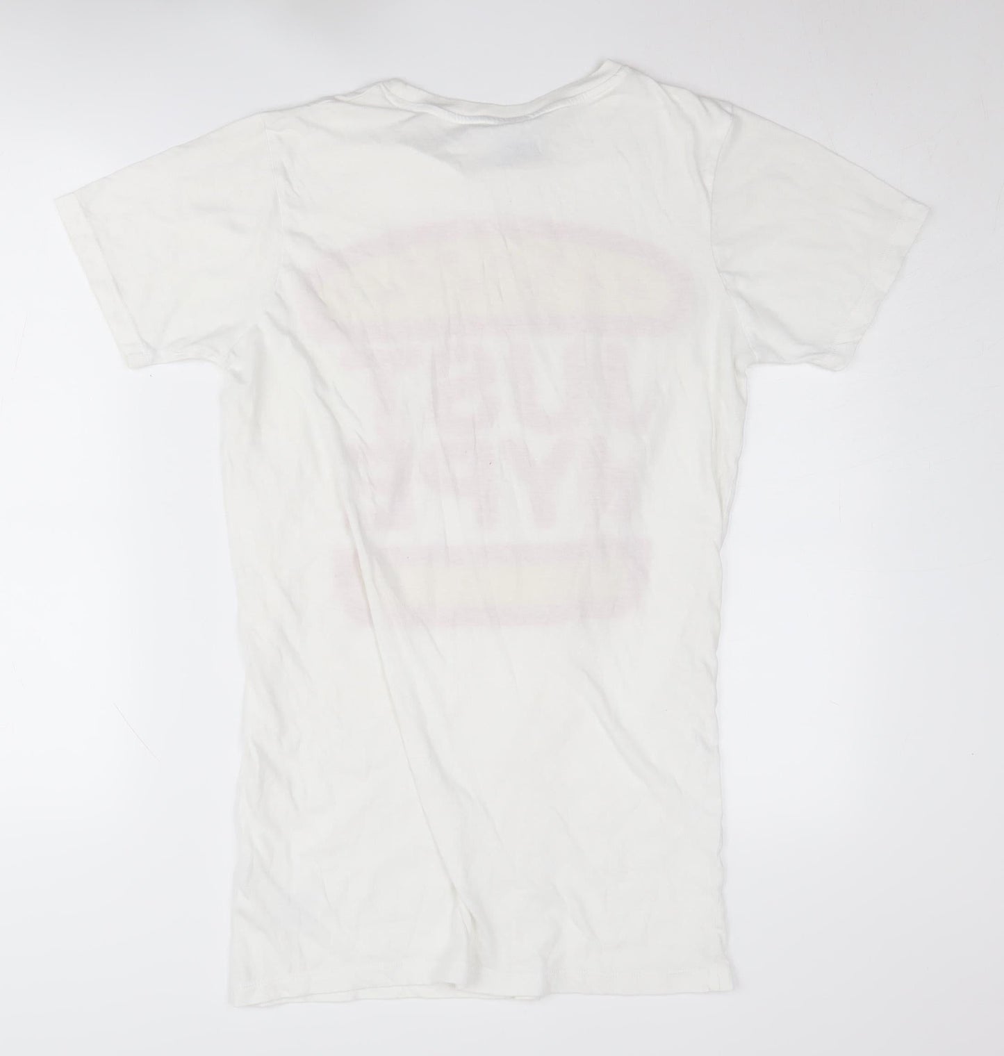 Mens UK Size S Hype White  T-Shirt