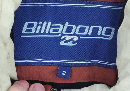 Billabong Women's Brown Jacket Size 2 with Logo