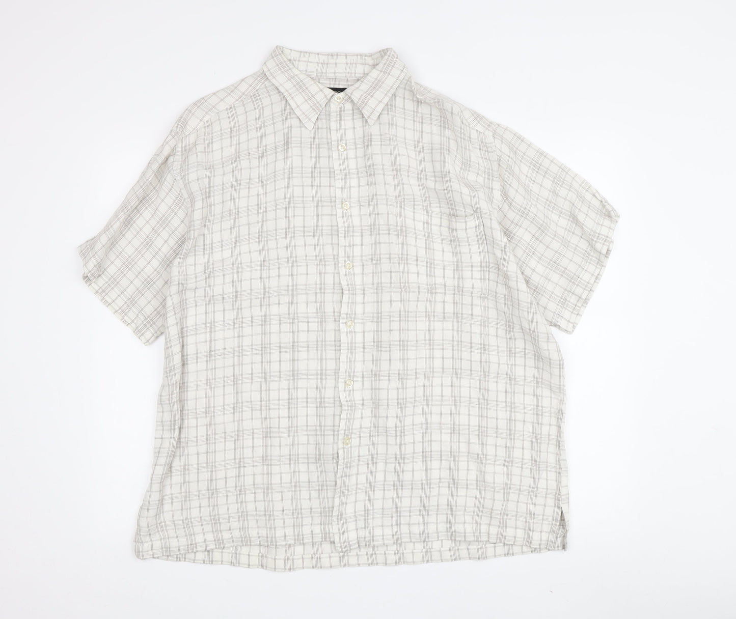 G.H. Bass & Co. Men's Multicoloured Plaid Shirt L