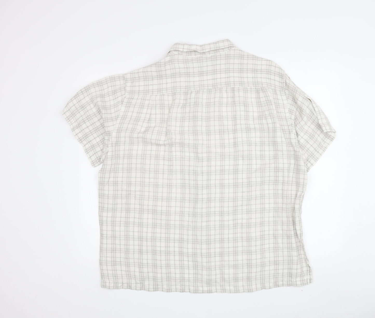 G.H. Bass & Co. Men's Multicoloured Plaid Shirt L