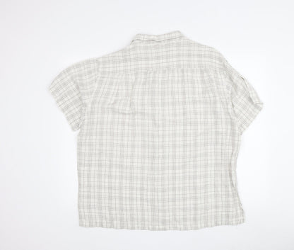 G.H. Bass & Co. Men's Multicoloured Plaid Shirt L