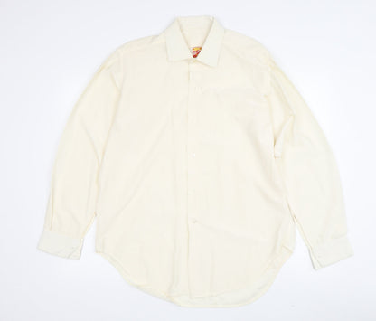 Velesco Women's Ivory Button-Up Shirt Classic 16