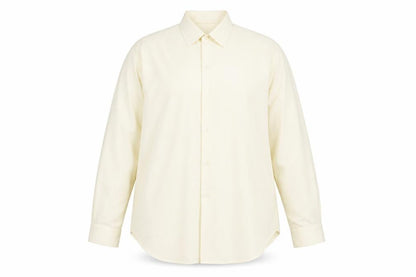 Velesco Women's Ivory Button-Up Shirt Classic 16