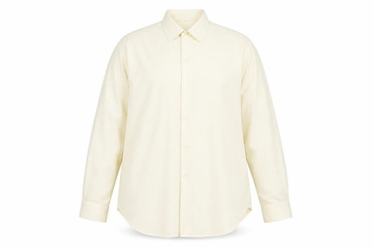 Velesco Women's Ivory Button-Up Shirt Classic 16
