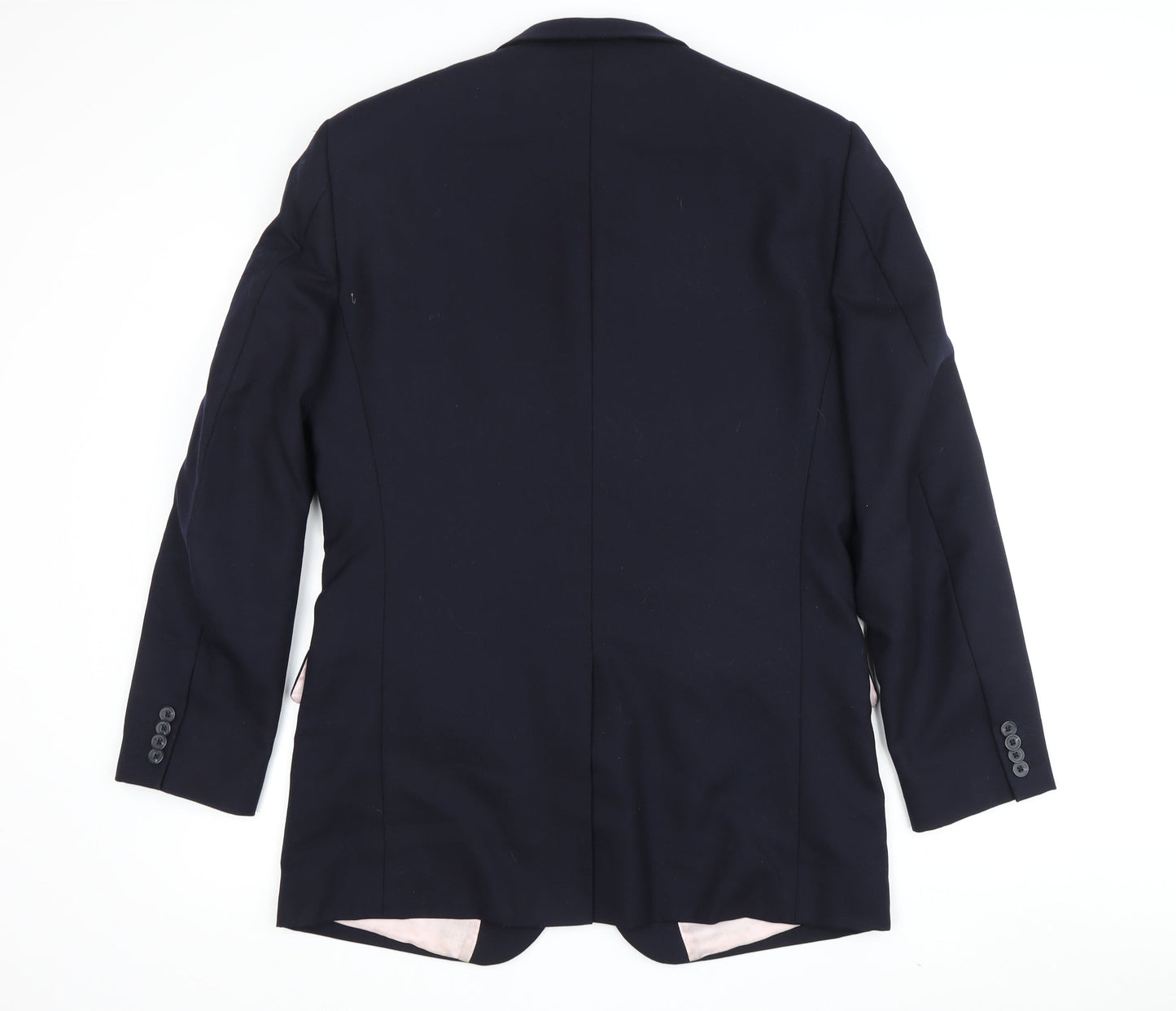 Mens UK Size 39 T.M.Lewin Regular Blue Suit Jacket
