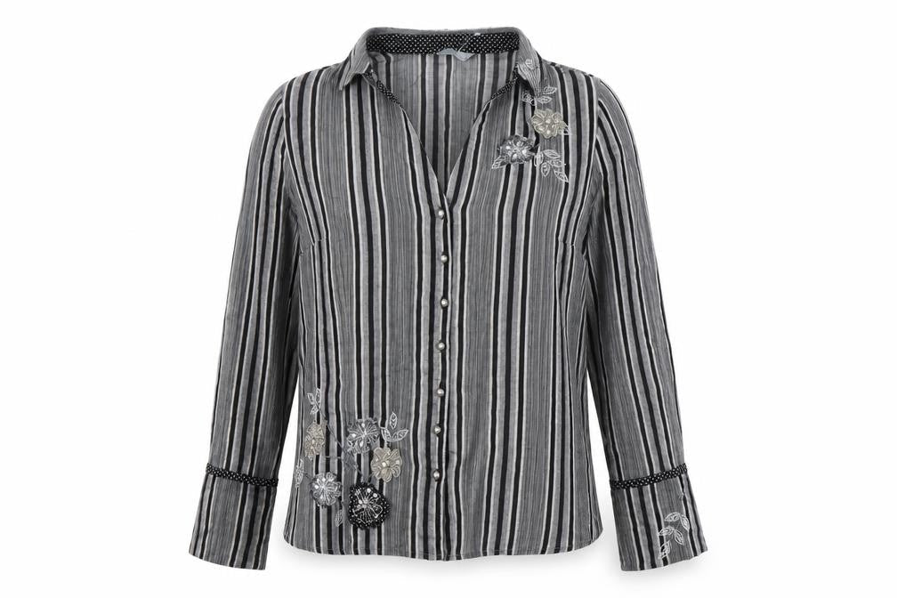 Womens UK Size 12 Marks and Spencer Black  Button-Up