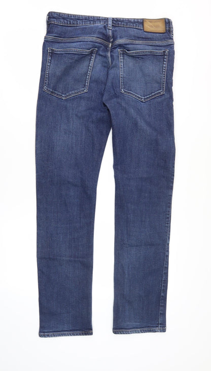 French Connection Men's Blue Straight Jeans