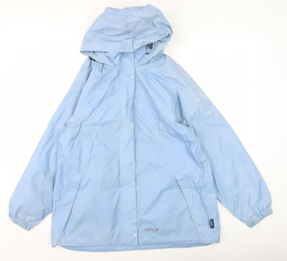 Womens UK Size 12 Regatta Blue Rain Coat