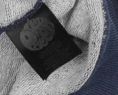 Mens UK Size S Pretty Green Blue Pullover Sweatshirt