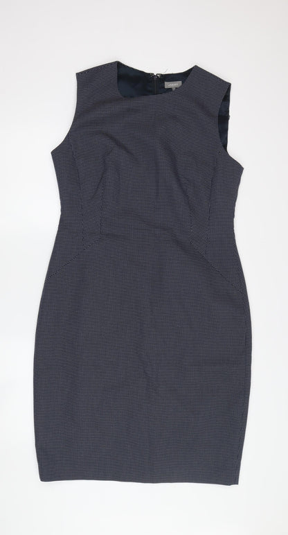 Jaeger Women's Black Sheath Dress Size 14