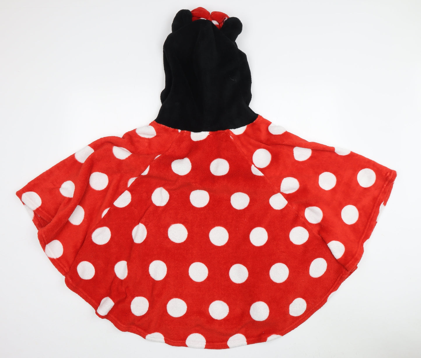Disney Women's Red Polka Dot Minnie Mouse Fleece Robe