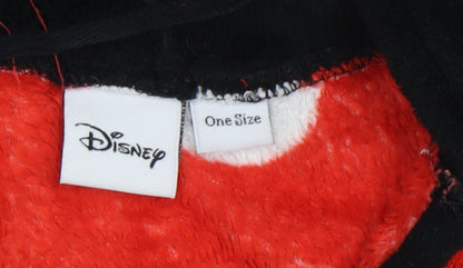 Disney Women's Red Polka Dot Minnie Mouse Fleece Robe