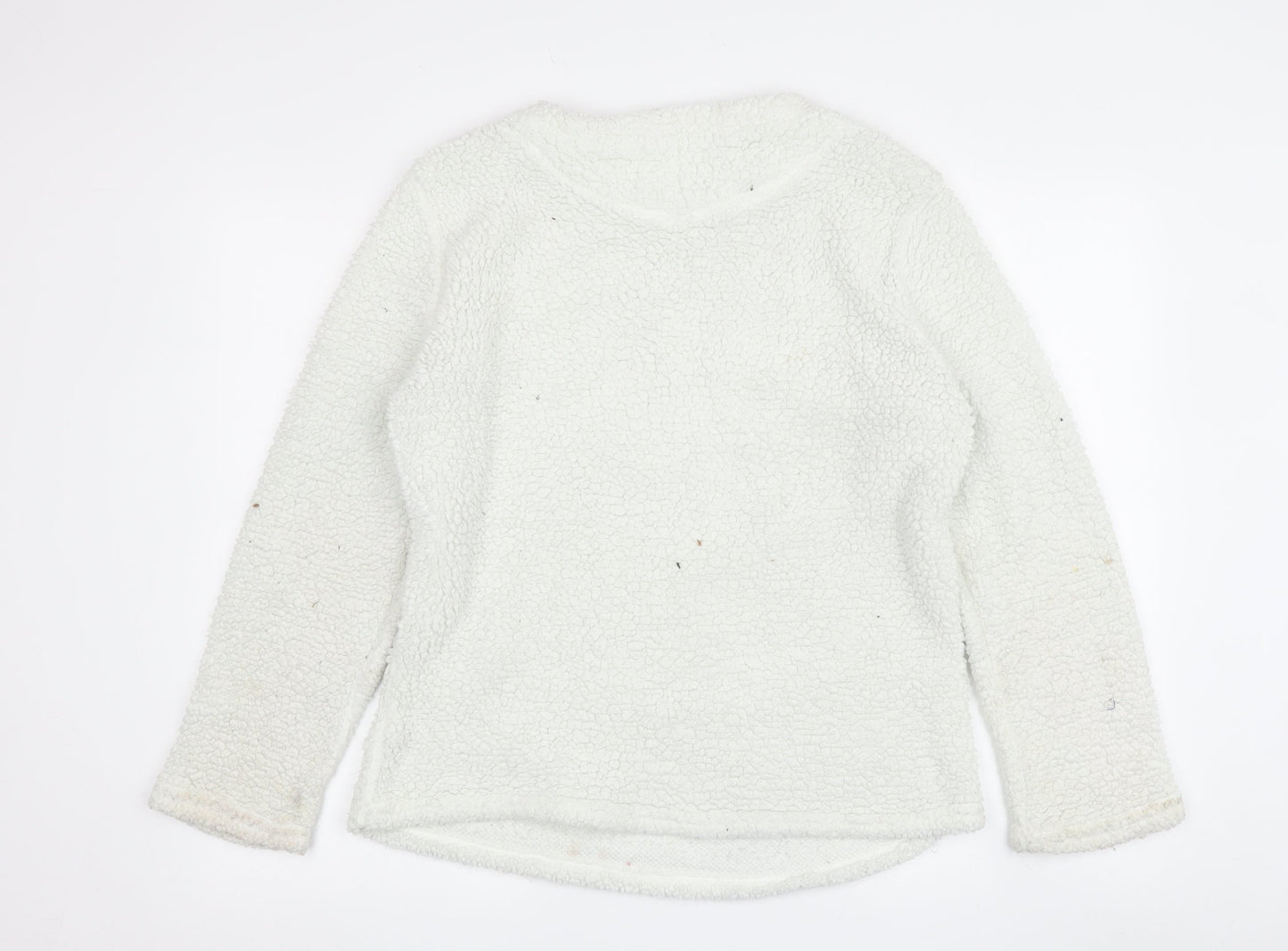 Harry Potter Teens White Fleece Pyjama Top 2XS