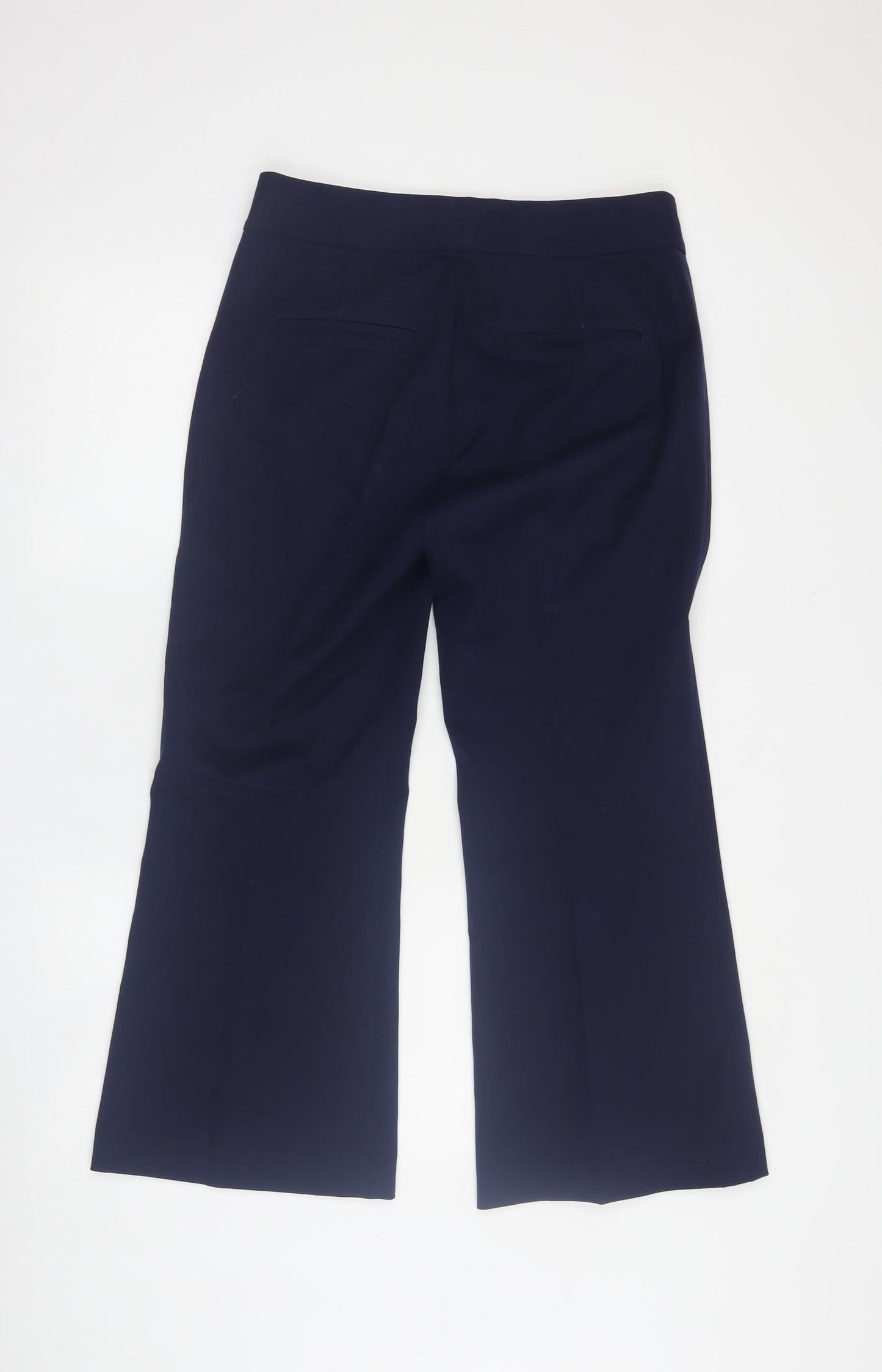 ASOS DESIGN Women's Black Flared Trousers Size 6