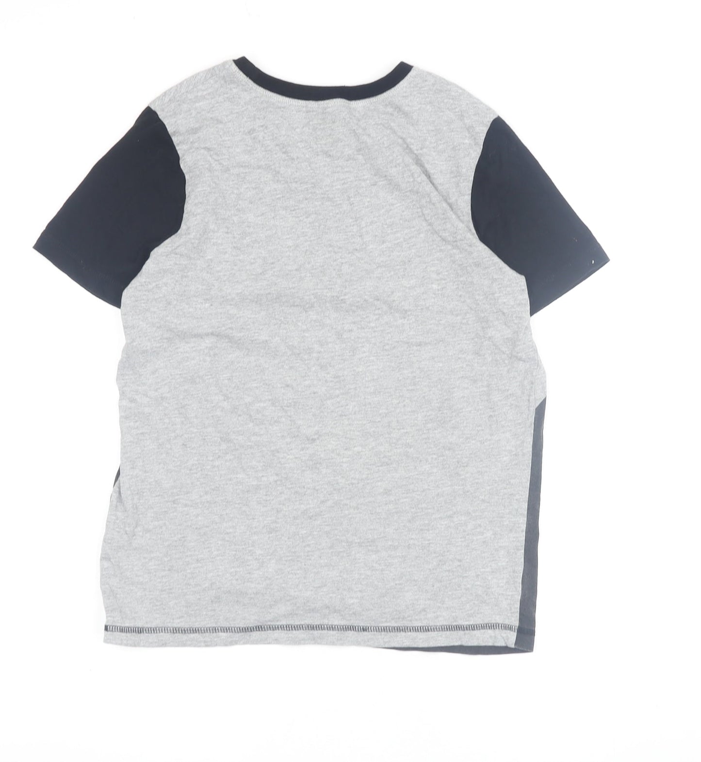 George Boys Batman Graphic T-Shirt Grey Black 11-12 Yrs