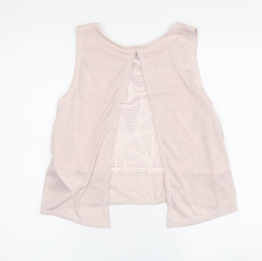 Puma Women's Pink Sleeveless Activewear Tank Size S