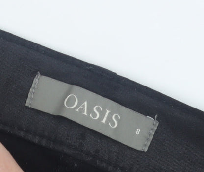 Womens UK Size 8 Oasis  Jegging Black Trousers