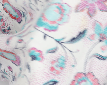 Isle Essentials Women's Floral T-Shirt L Multicoloured