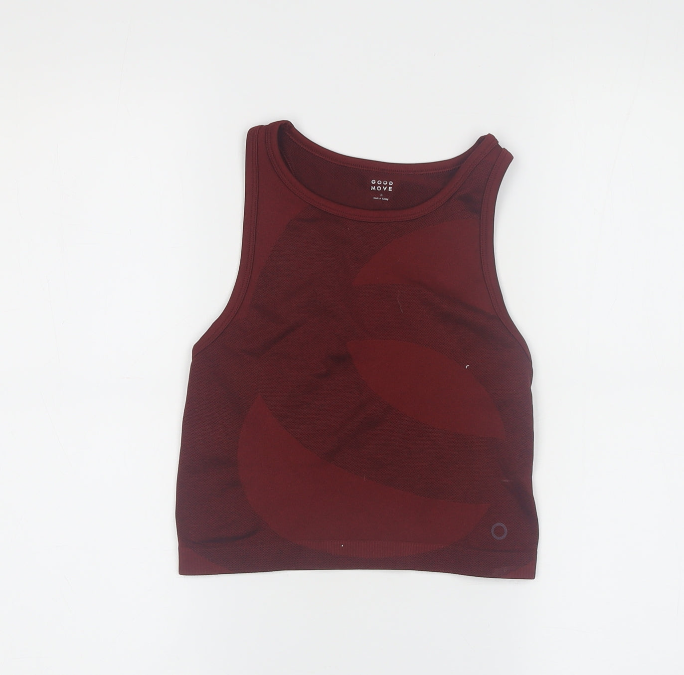 Marks and Spencer Girls Red Tank Top - Small, Sleeveless Activewear