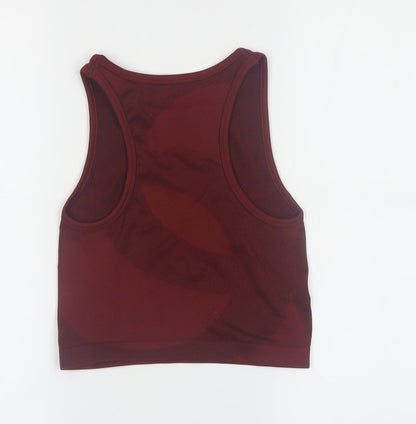 Marks and Spencer Girls Red Tank Top - Small, Sleeveless Activewear