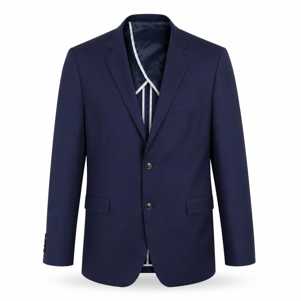 Mens UK Size 44 DKNY Regular Blue Suit Jacket
