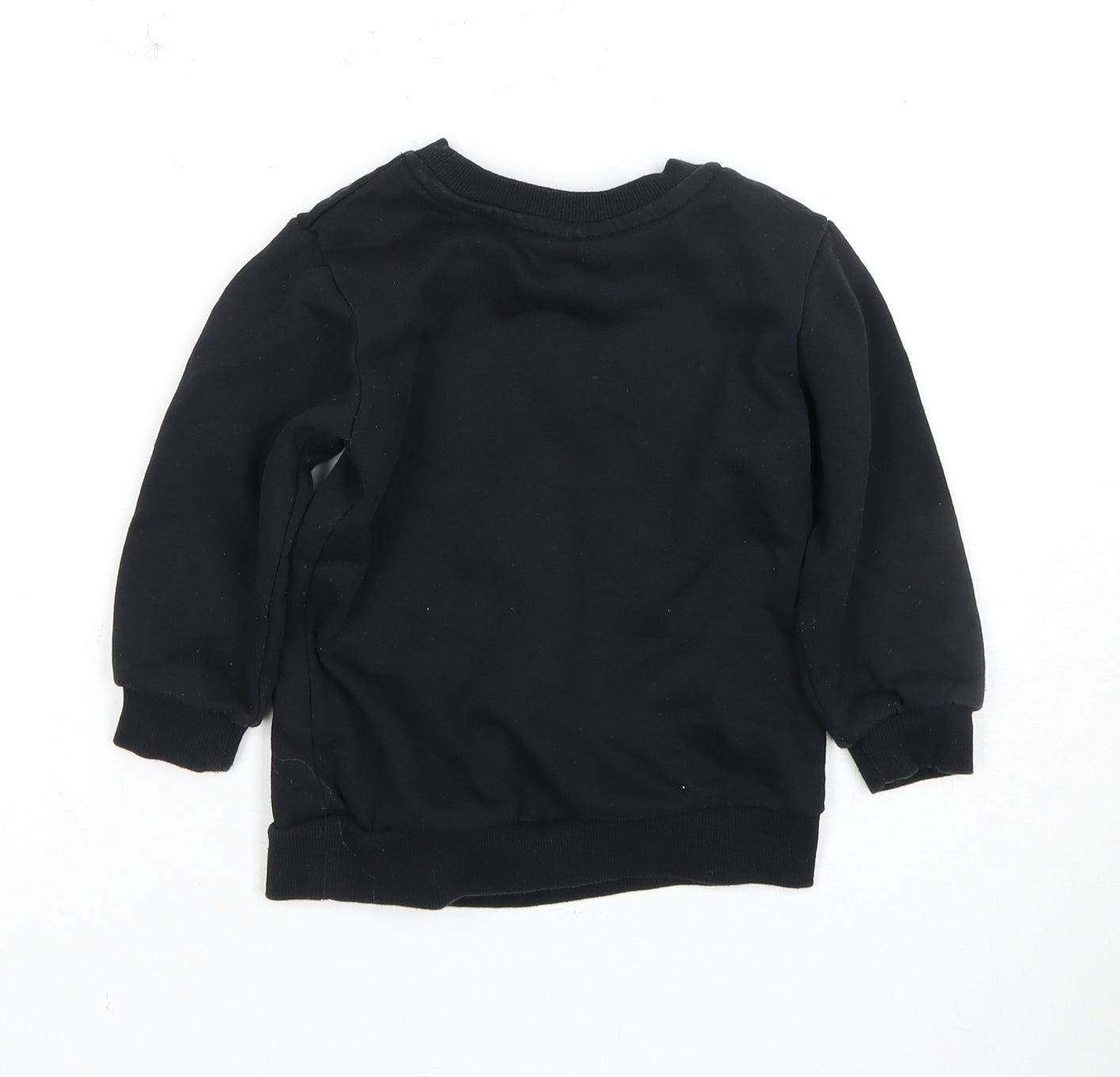 Disney Girls' Black Minnie Sequin Pullover Sweatshirt 2-3 Years