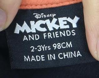 Disney Girls' Black Minnie Sequin Pullover Sweatshirt 2-3 Years