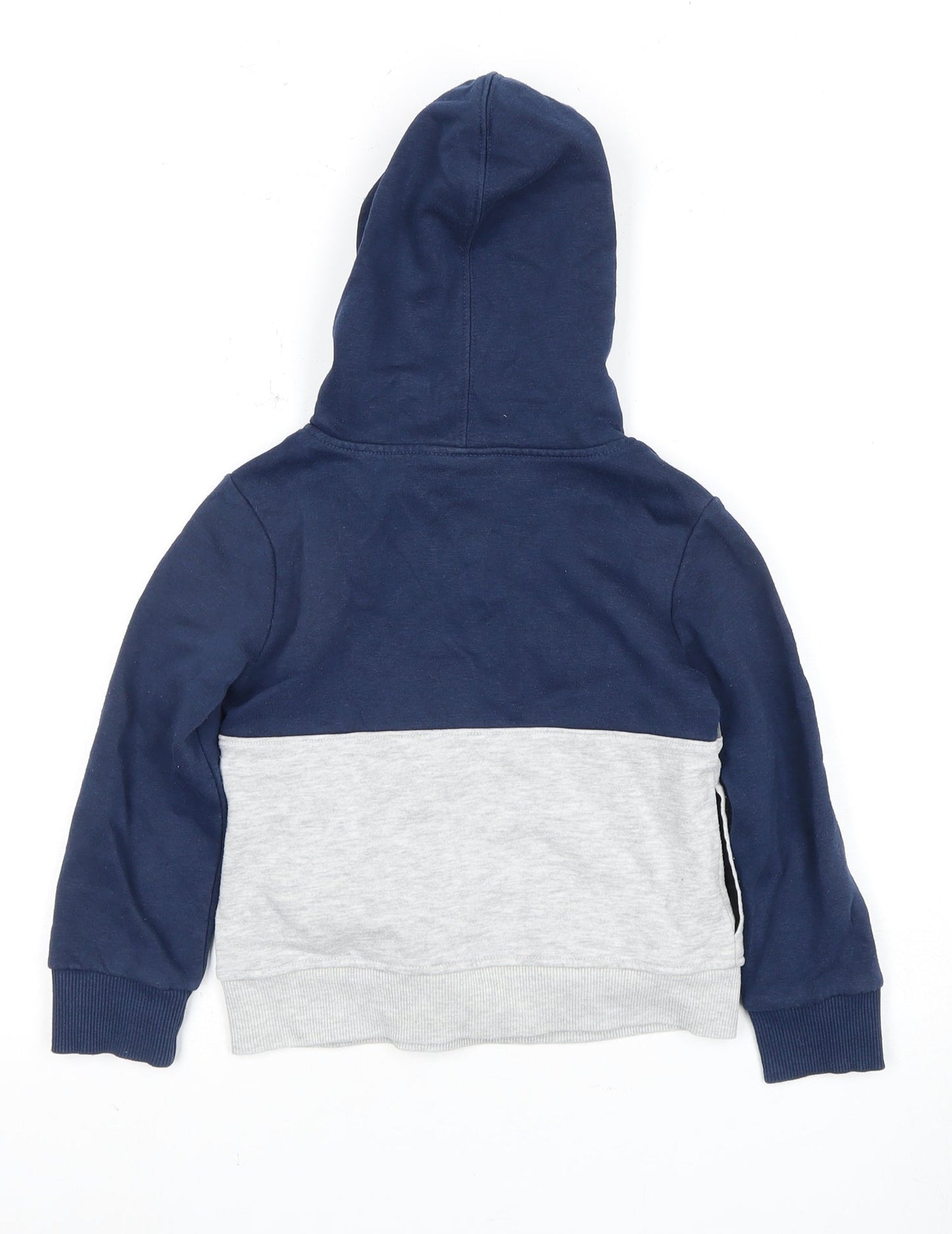 Under Armour Boys Blue Grey Pullover Hoodie 3-4 Years