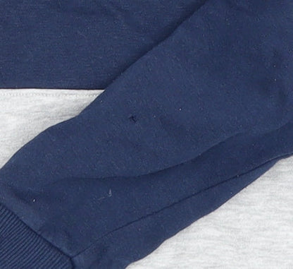 Under Armour Boys Blue Grey Pullover Hoodie 3-4 Years