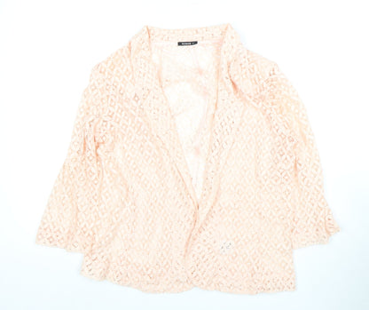 Roman Women's Pink Lace Blazer Size 14