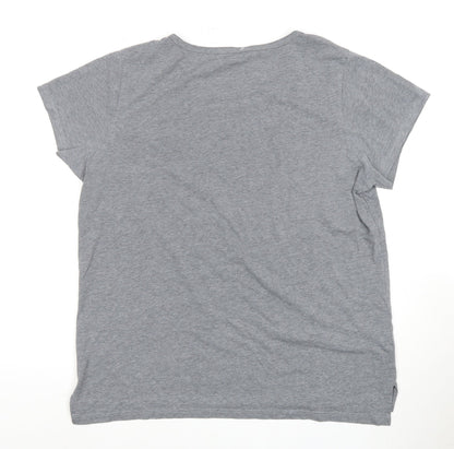 Local Pride Women's Grey T-Shirt - California Theme, L