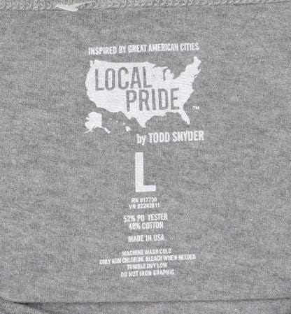 Local Pride Women's Grey T-Shirt - California Theme, L