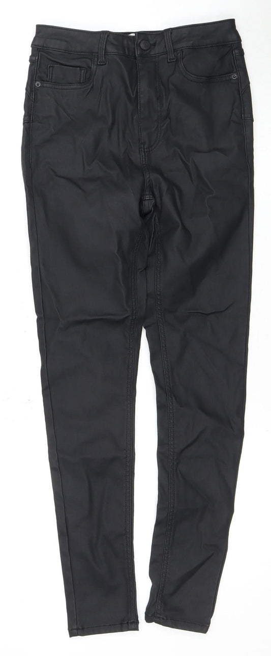 New Look Women's Black Skinny Trousers Size 10