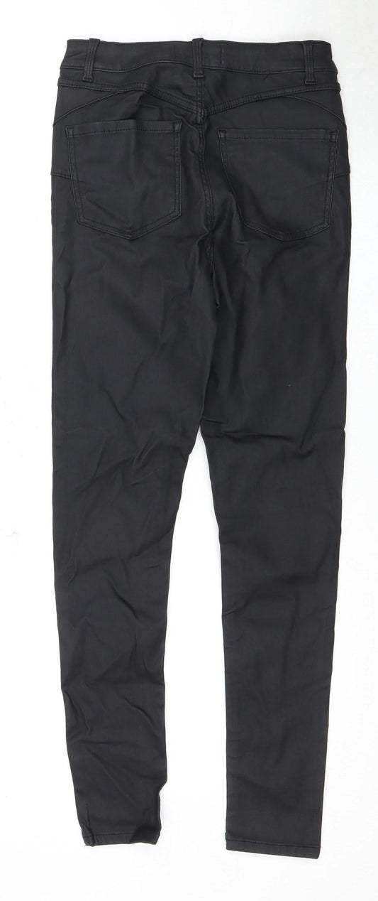 New Look Women's Black Skinny Trousers Size 10