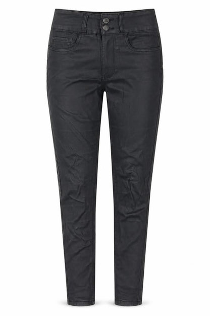 Womens UK Size 10 New Look Slim Fit Jegging Black Trousers