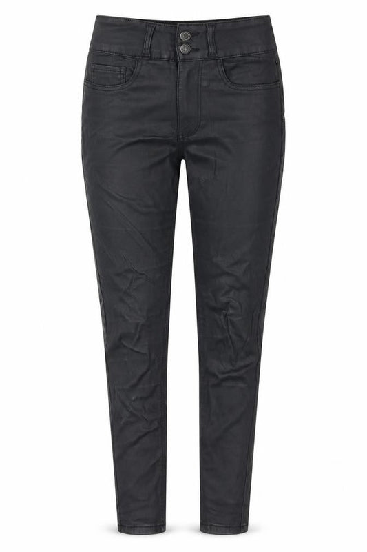Womens UK Size 10 New Look Slim Fit Jegging Black Trousers
