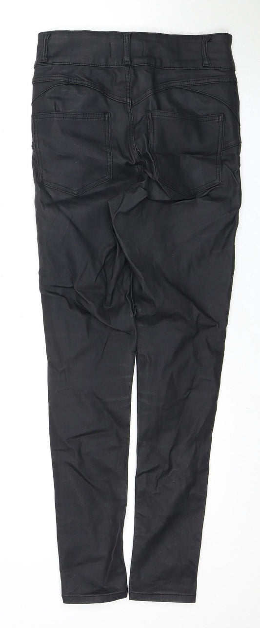 New Look Women's Black High Skinny Trousers Size 10