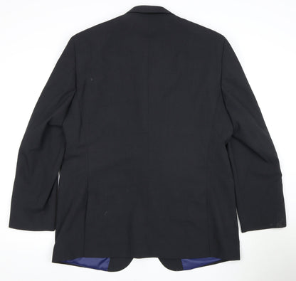 Mens UK Size 44 Greenwoods Regular Black Suit Jacket