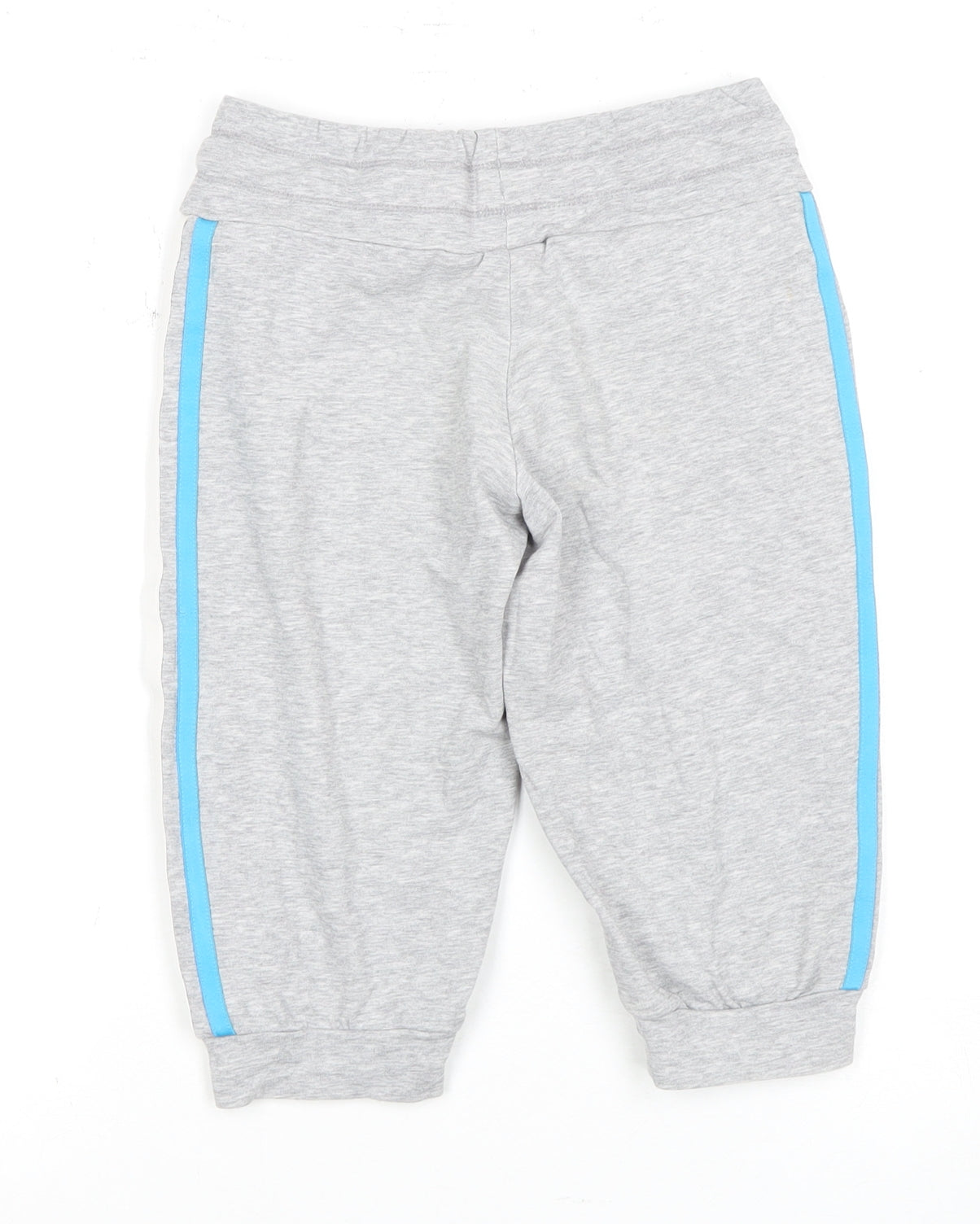 Adidas Girls Grey Athletic Shorts 7-8 Years