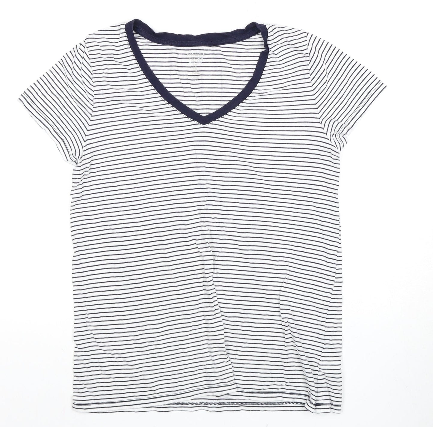 Womens UK Size M Gap White  T-Shirt