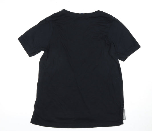 Nike Unisex Black T-Shirt M Casual Crew Neck
