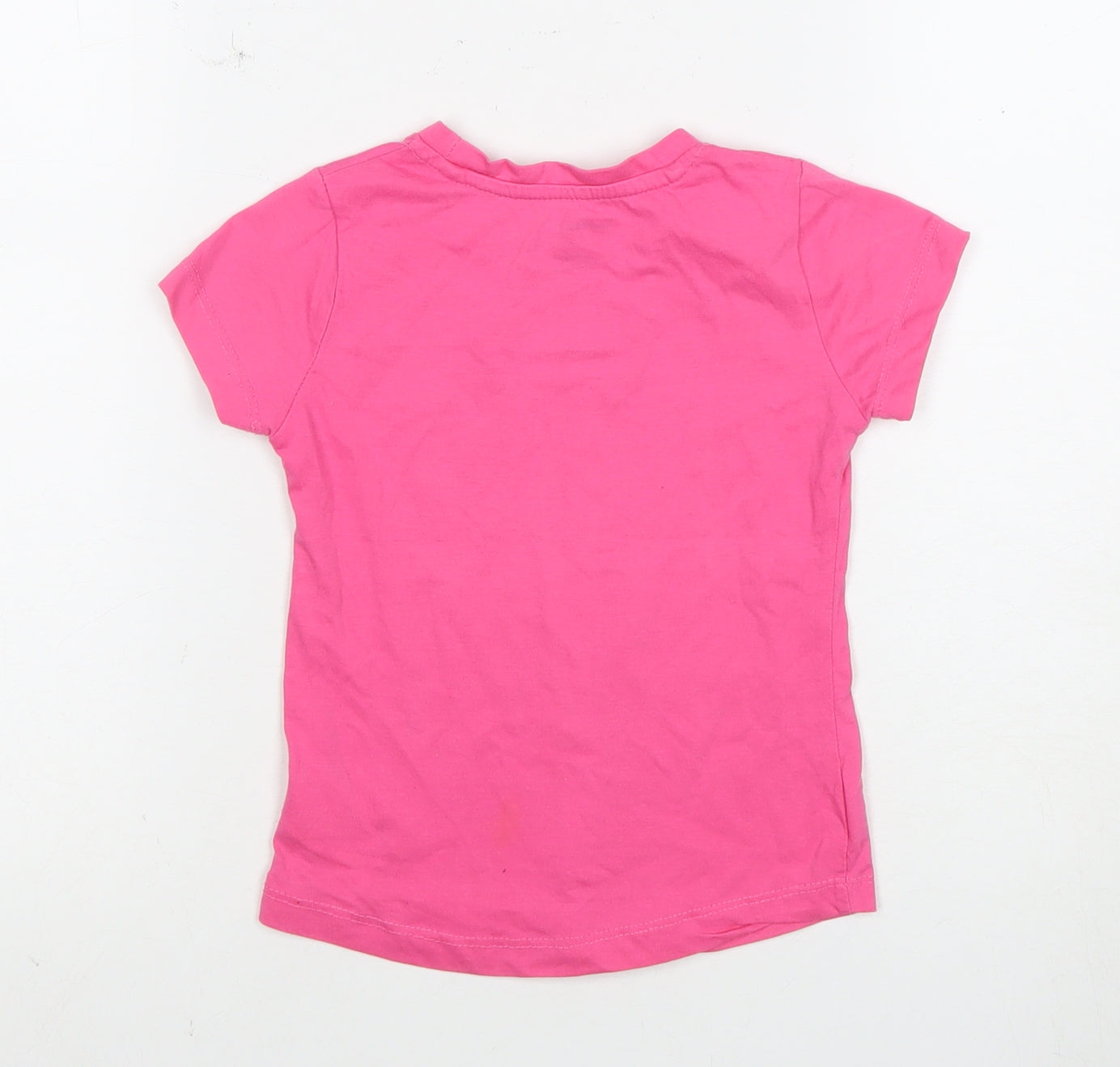 Reebok Girls Pink T-Shirt 4 Years - Casual Sporty Style