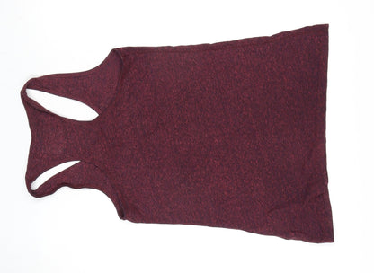 Superdry Red XS Sleeveless T-Shirt with Logo