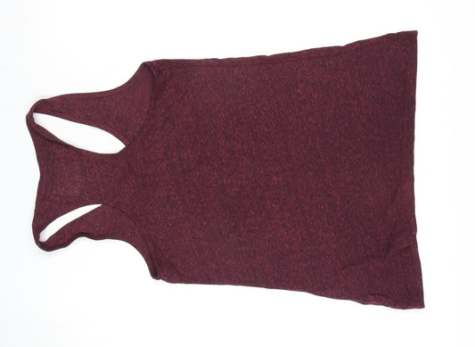 Superdry Red XS Sleeveless T-Shirt with Logo