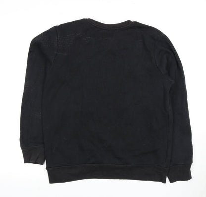 Converse Boys' Black XL Graphic Pullover Sweatshirt