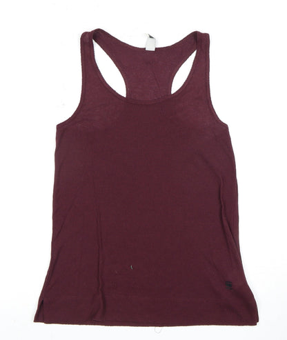 G-Star Women's Red Sleeveless Tank Top, Size S