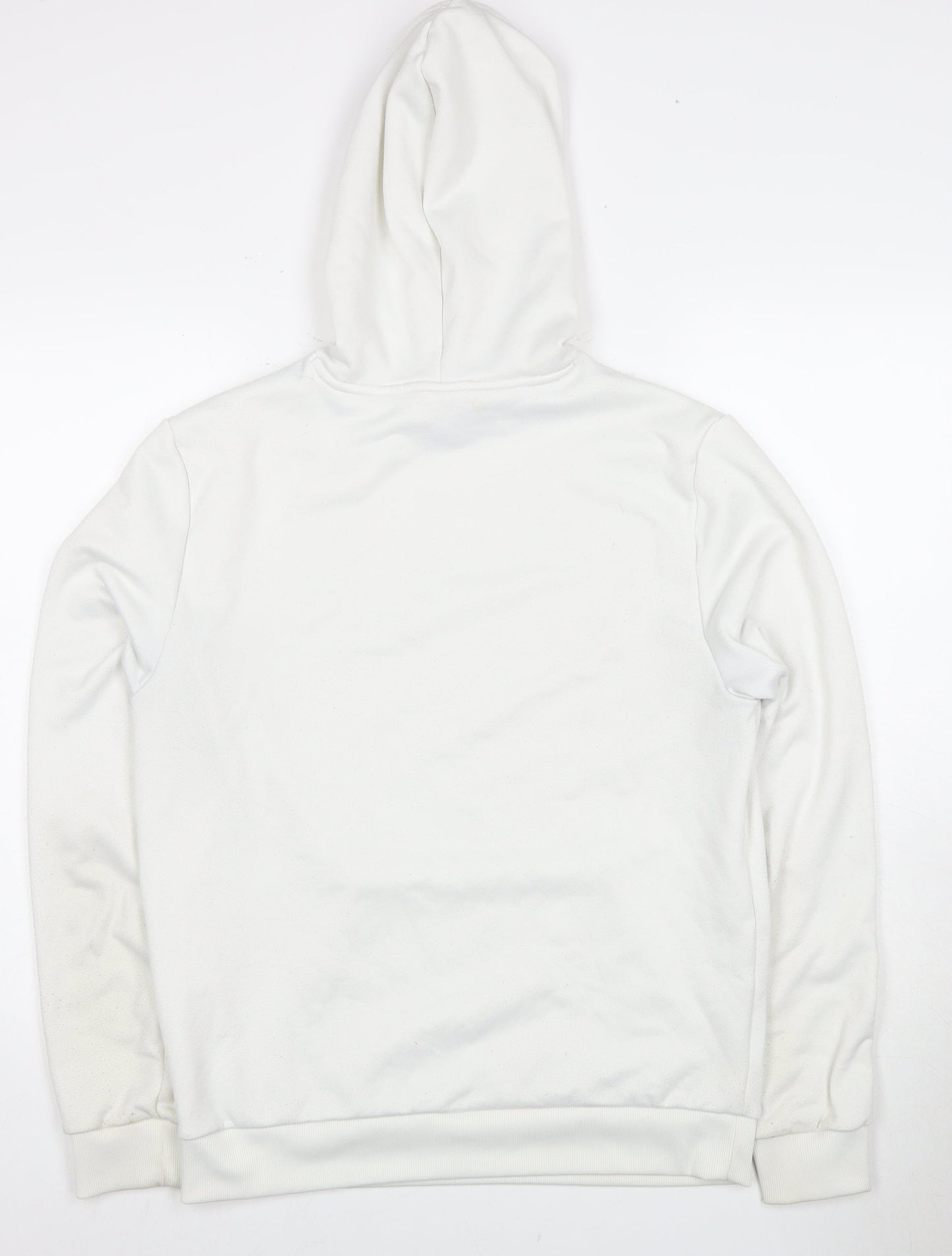 Tommy Sport Men's White Hoodie Size S Pullover