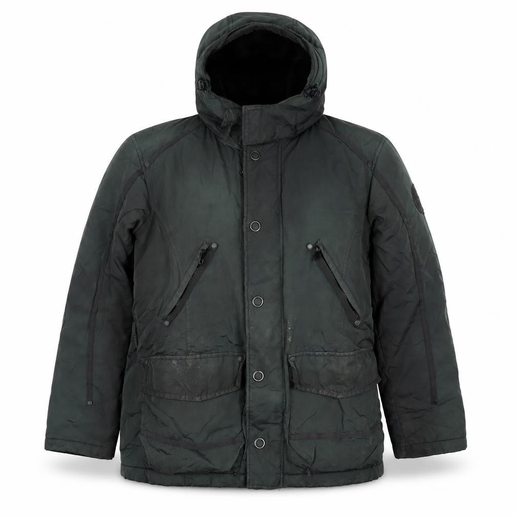 Mens UK Size 48 Strellson Swiss Cross Green Basic Jacket