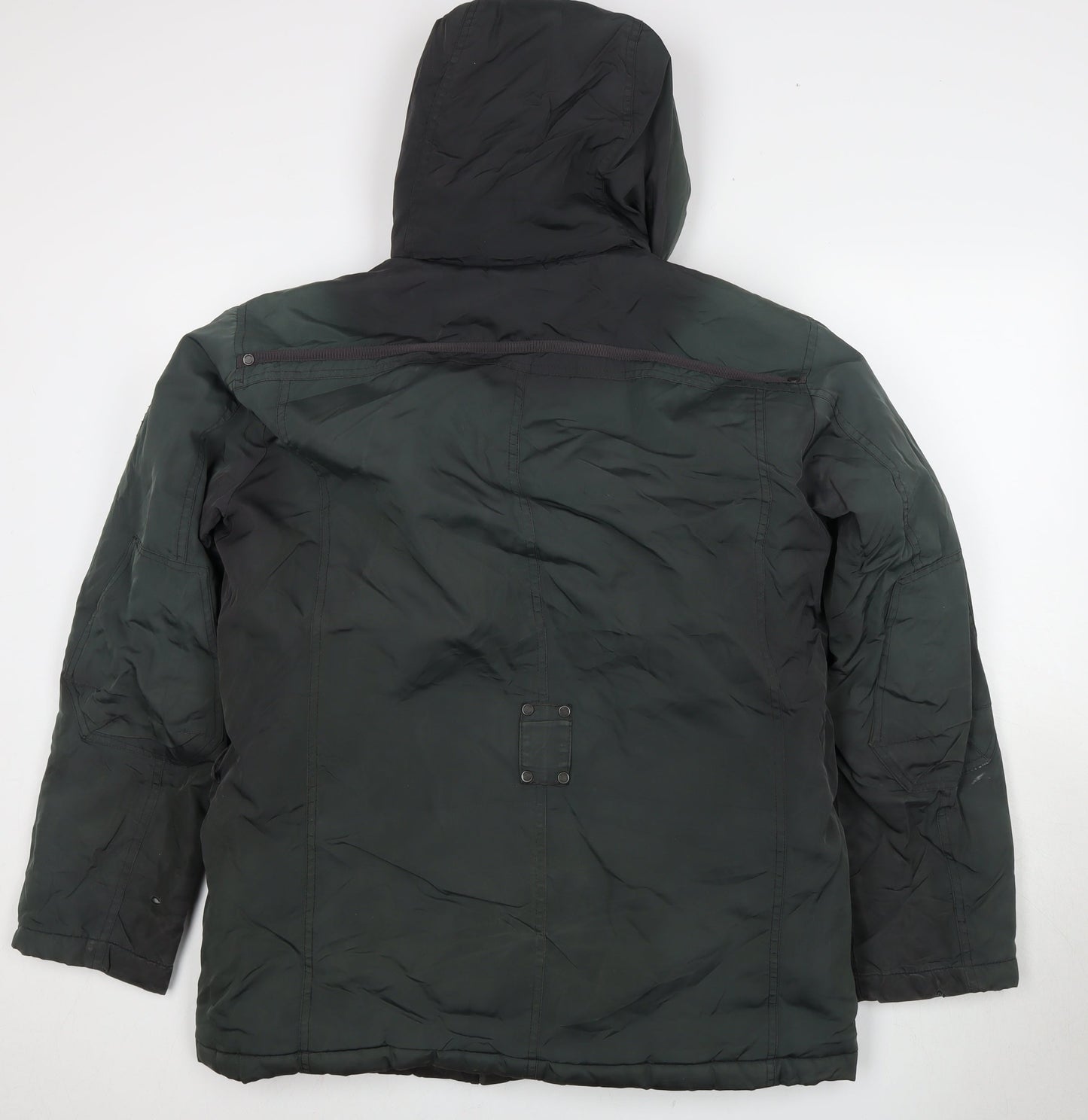 Mens UK Size 48 Strellson Swiss Cross Green Basic Jacket